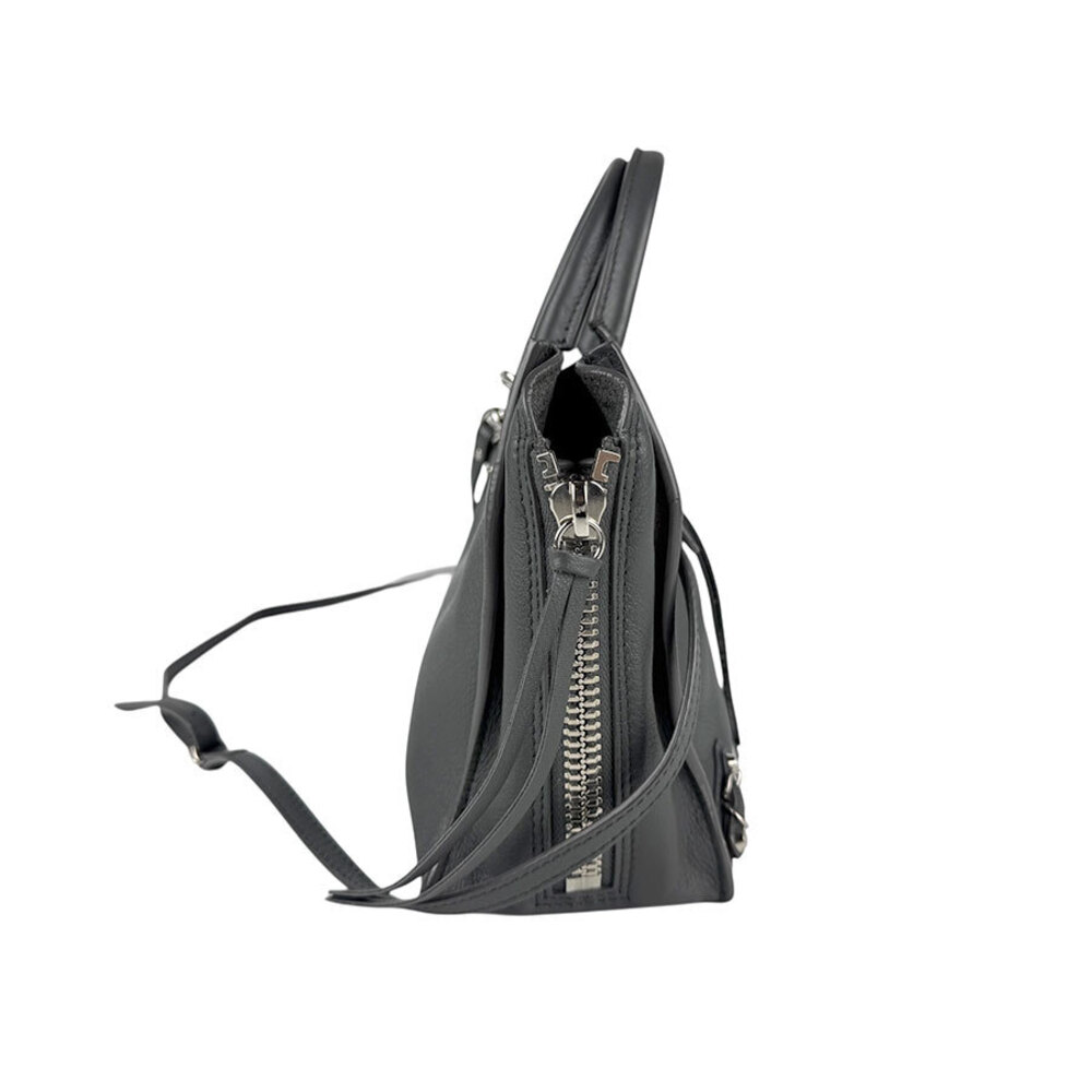 Balenciaga Paper Shoulder Bag Gray Leather - Picture 2 of 4